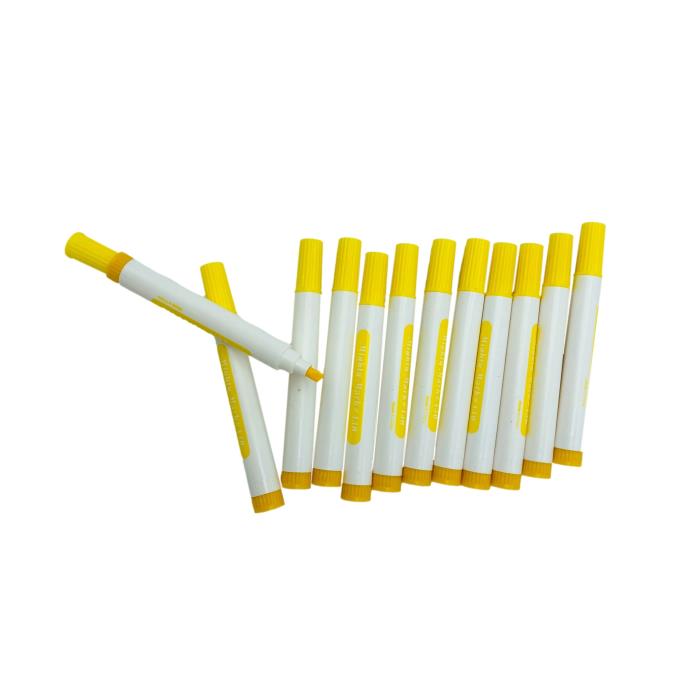 12 CT YELLOW HIGHLIGHTER MARKER CHISEL TIP